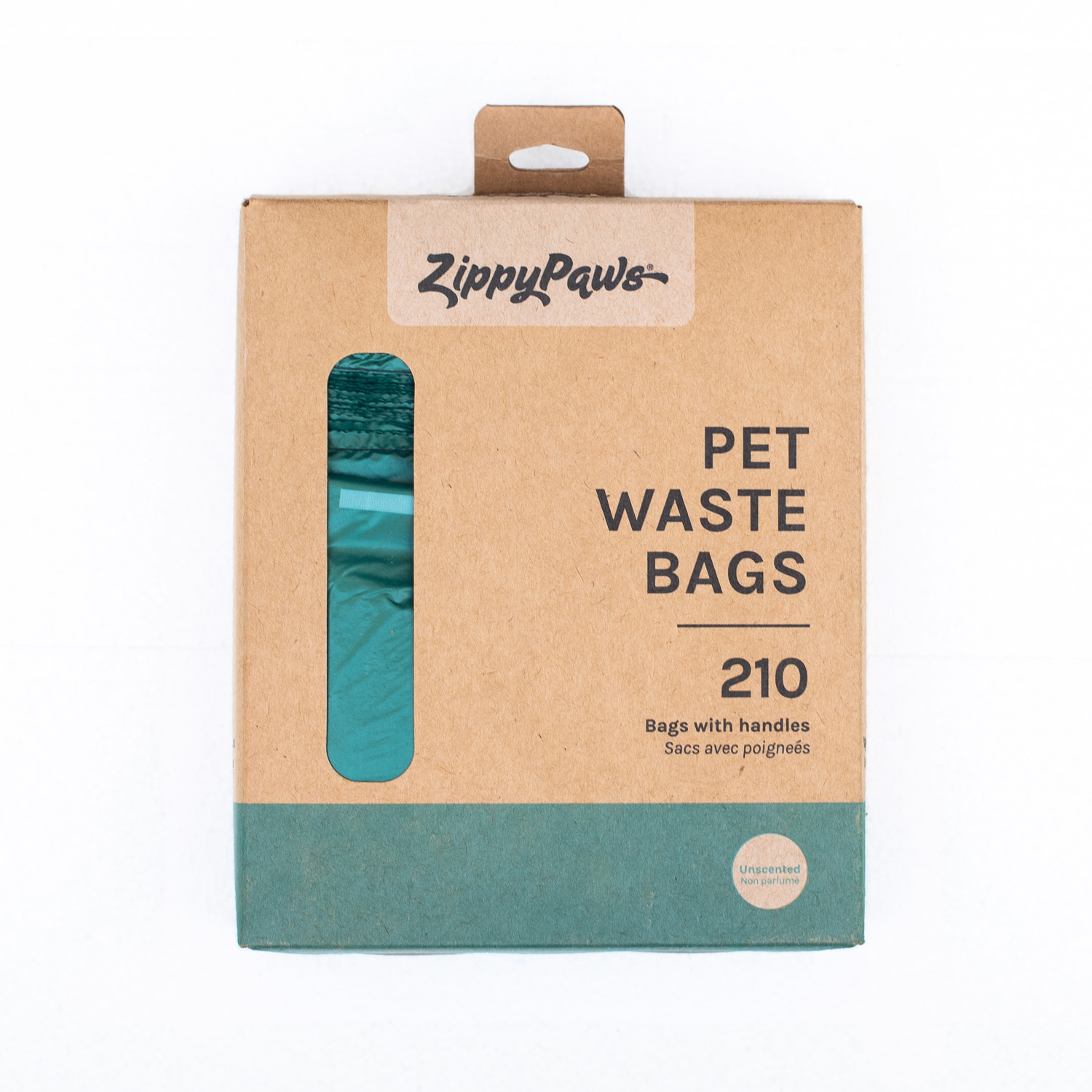 Pet Waste Bags Teal 210 | ZippyPaws