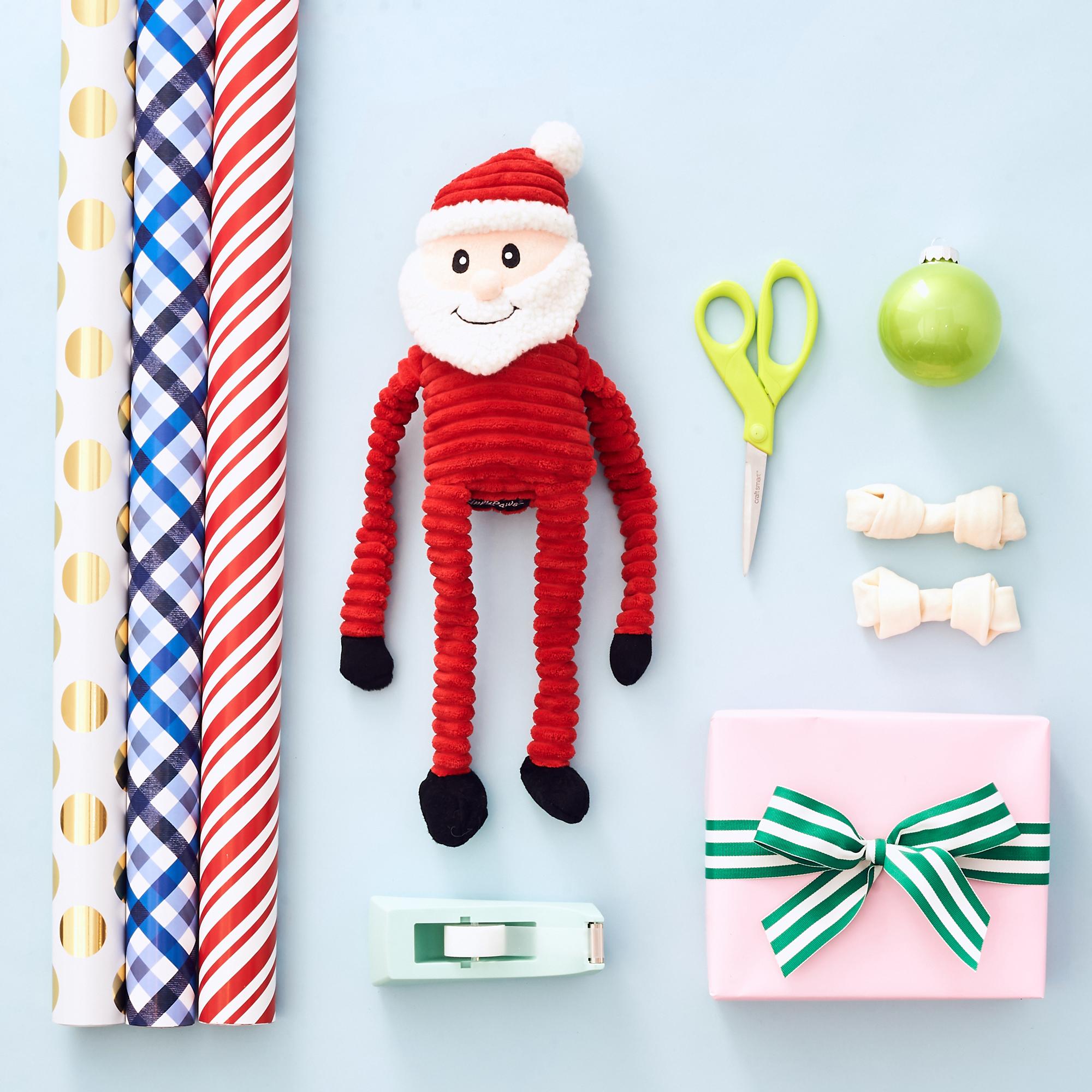 Holiday Crinkle - Santa Large