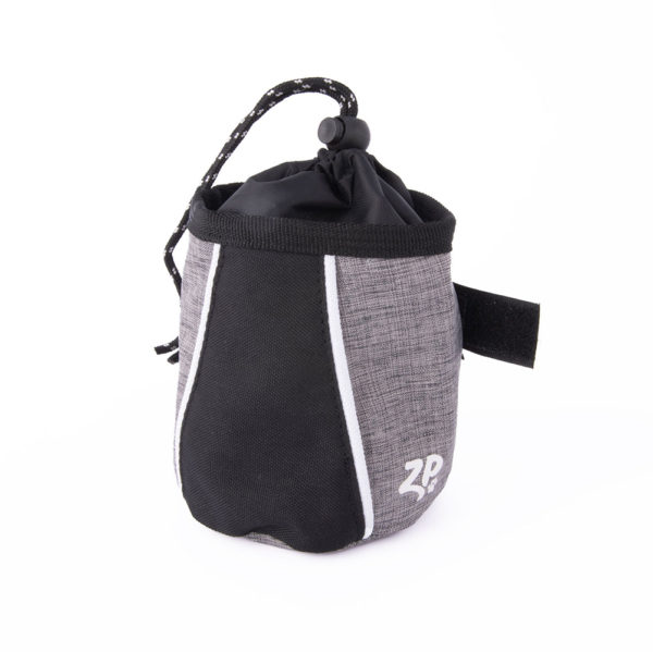 ZippyPaws Portable Belt Adventure Dog Treat Bag Graphite 
