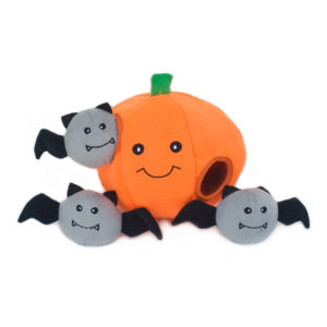 Halloween Zippy Burrow - Pumpkin with Bats-0