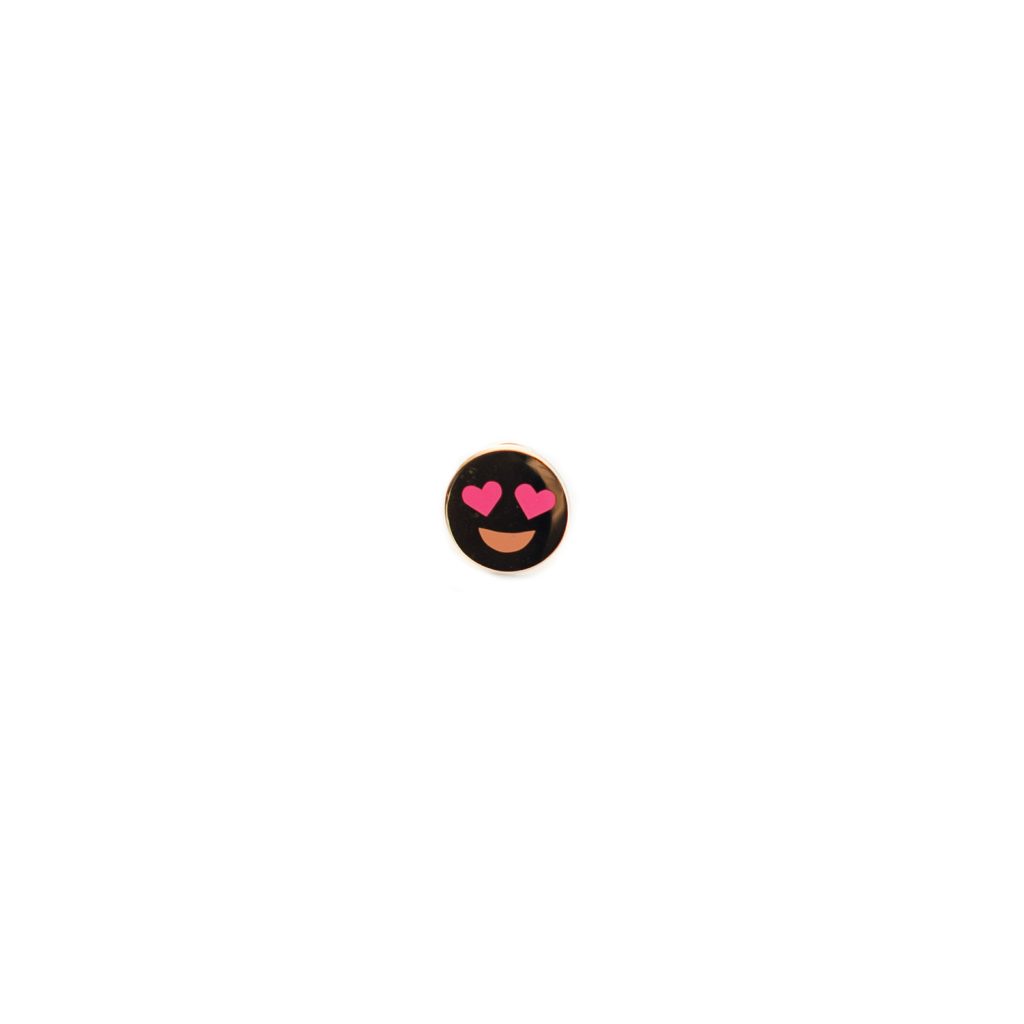 Emojiz Pin - Heart Eyes-3904