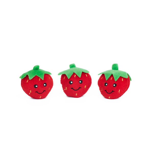 Miniz 3-Pack Strawberries Image Preview 1