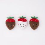 Valentine's Miniz 3-Pack Chocolate Covered Strawberries Image Preview