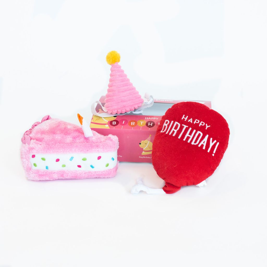 Pup Birthday Box Pink Image Preview