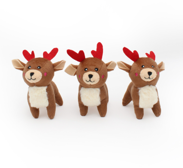 Holiday Miniz 3-Pack Reindeer Image Preview 1