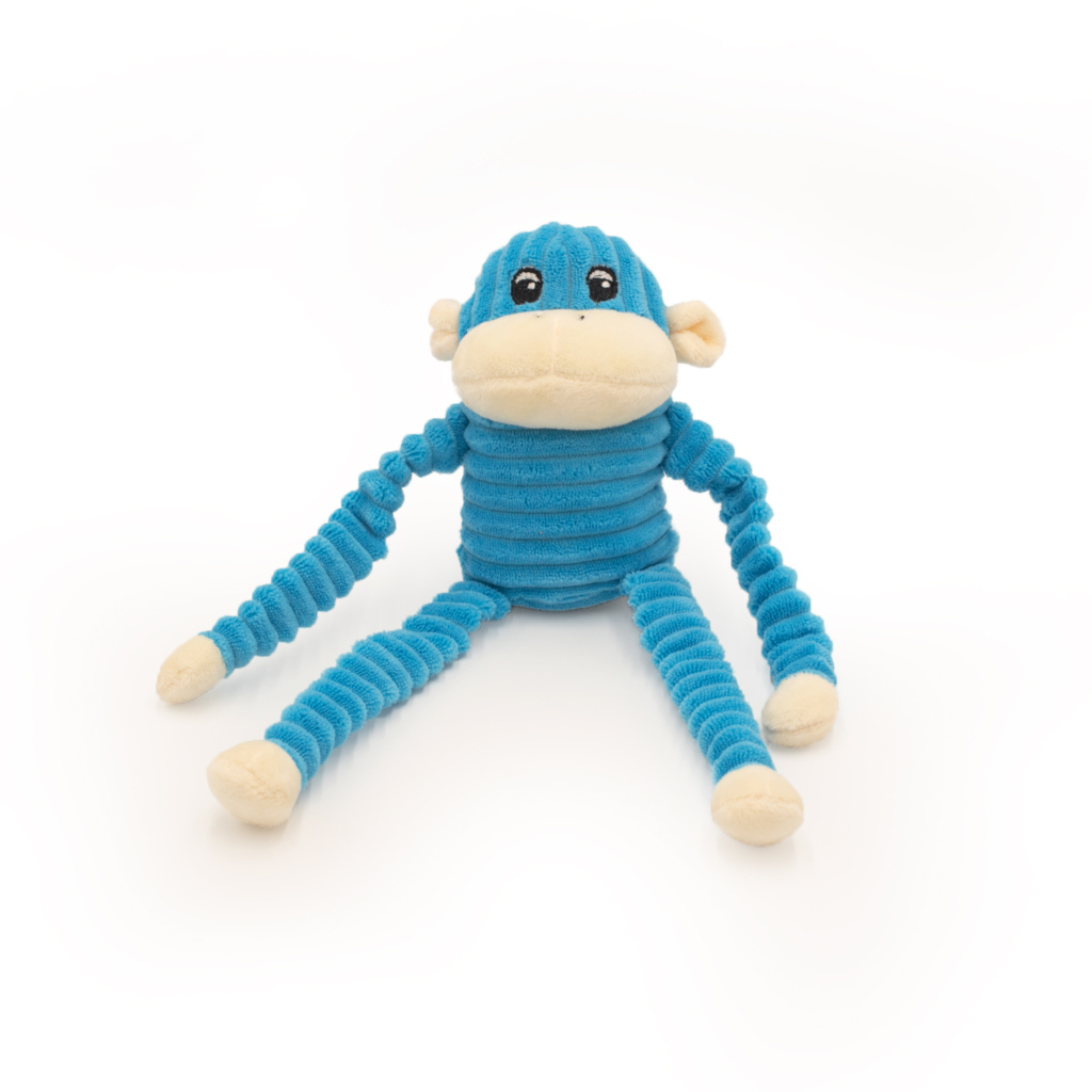 Spencer The Crinkle Monkey 2-Pack Small Rainbow And Blue Image Preview