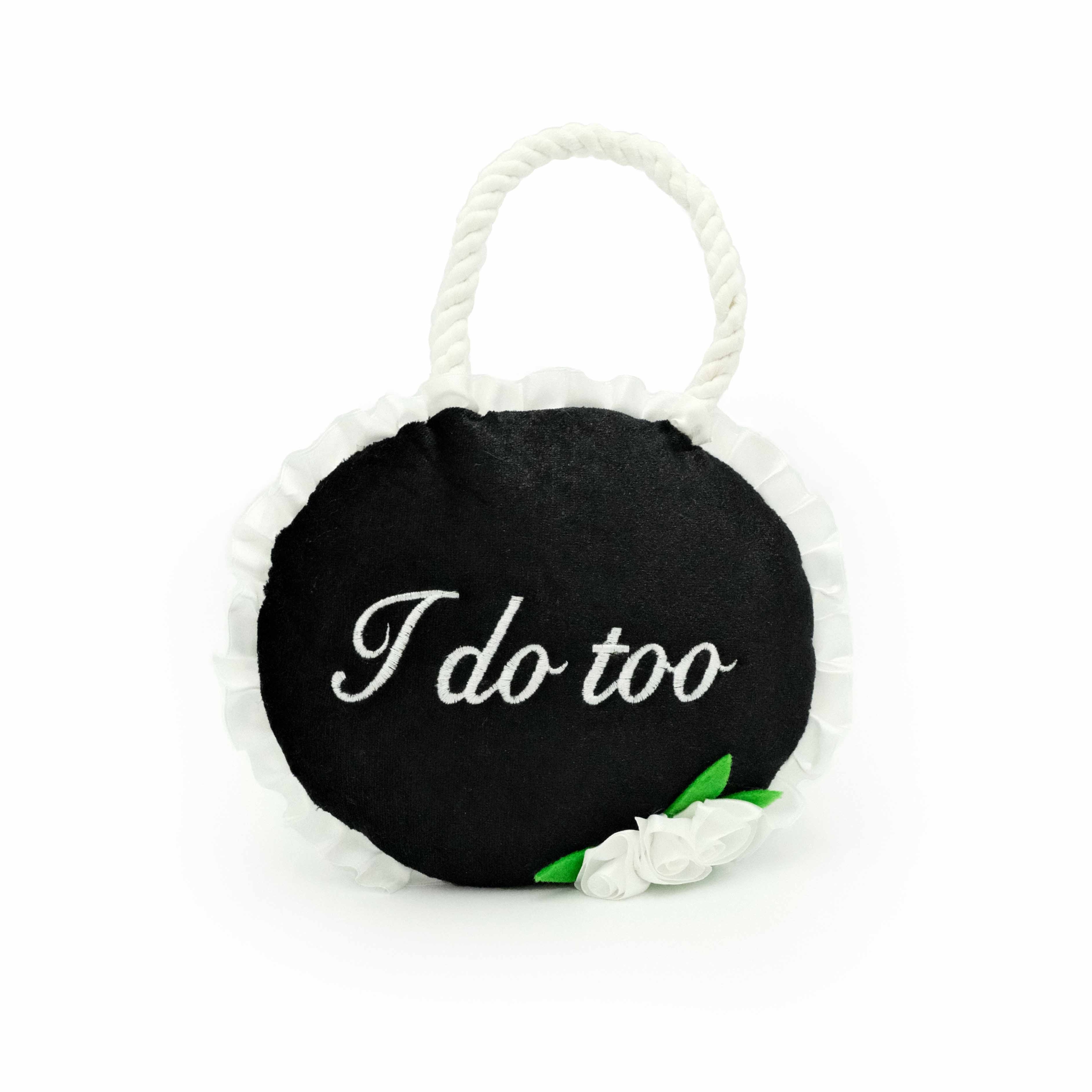 I Do Too” Wedding Sign | ZippyPaws