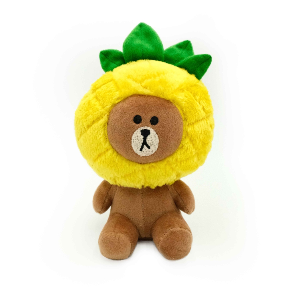 LINE FRIENDS BROWN Plush - Pineapple Party Image Preview