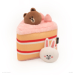 LINE FRIENDS Zippy Burrow® BROWN And CONY In Cake Image Preview
