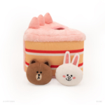 LINE FRIENDS Zippy Burrow® BROWN And CONY In Cake Image Preview