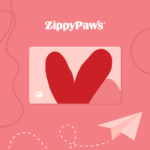 ZippyPaws Gift Card Affection Heart
