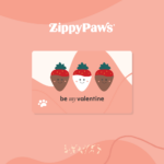 ZippyPaws Gift Card Affection Be My Valentine