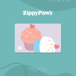 ZippyPaws Gift Card Birthday Cupcake