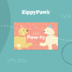 ZippyPaws Gift CardBirthday - Let's Party