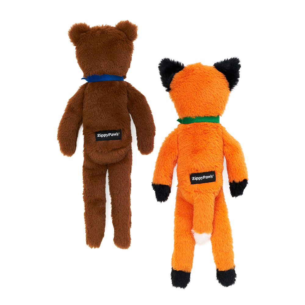 Fluffy Peltz Bear and Fox