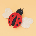 ecoZippy Corduroy Critter LadyBug