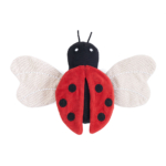 ecoZippy Corduroy Critter LadyBug