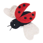 ecoZippy Corduroy Critter LadyBug