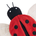 ecoZippy Corduroy Critter LadyBug