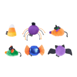 ZC527 ZippyClaws Halloween 6-Pack - Spooky Friends