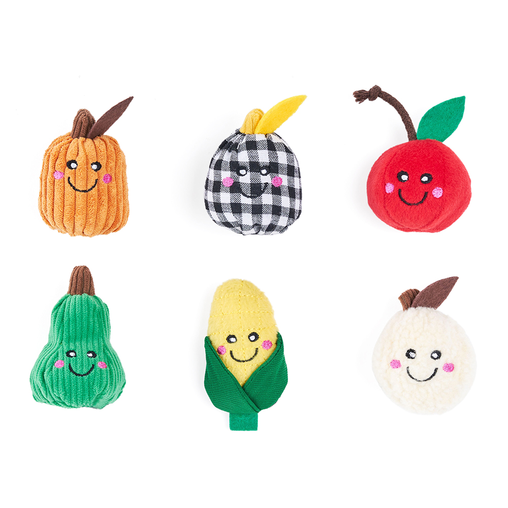 ZC529 ZippyClaws Fall 6-Pack - Harvest Treats