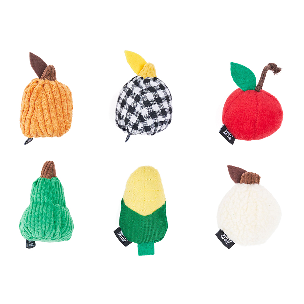 ZC529 ZippyClaws Fall 6-Pack - Harvest Treats