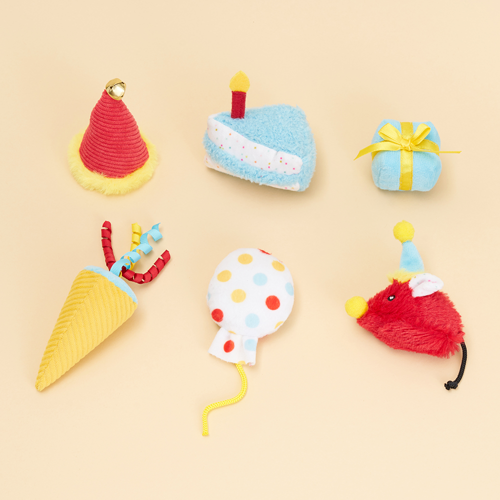 ZippyClaws® 6-Pack - Birthday Party