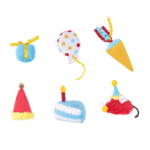 ZC530 ZippyClaws 6-Pack Birthday Party