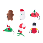ZC534 ZippyClaws Holiday 6-Pack - Festive Cheer
