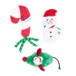 ZC534 ZippyClaws Holiday 6-Pack - Festive Cheer