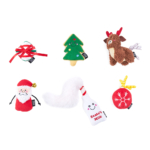 ZC535 ZippyClaws Holiday 6-Pack - Christmas Classics