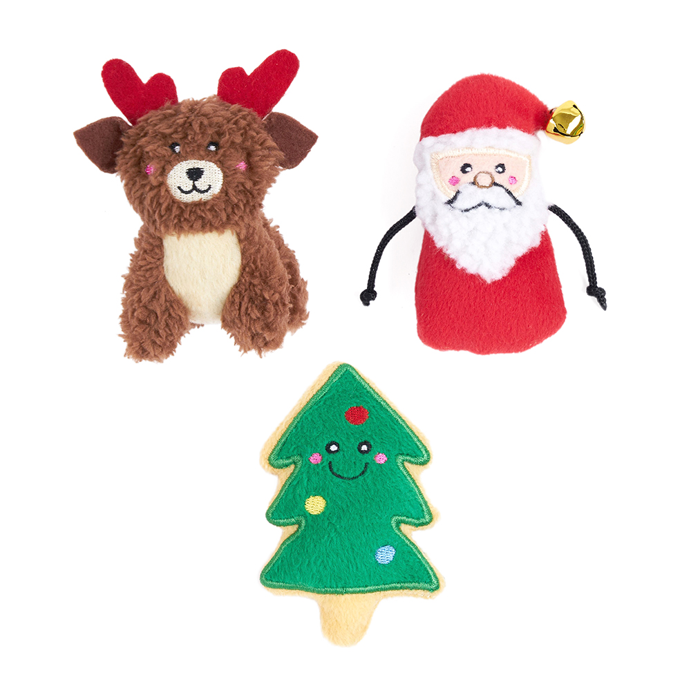 ZC535 ZippyClaws Holiday 6-Pack - Christmas Classics