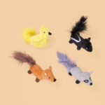 ZippyClaws 4-Pack Critters