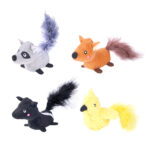 ZippyClaws 4-Pack Critters