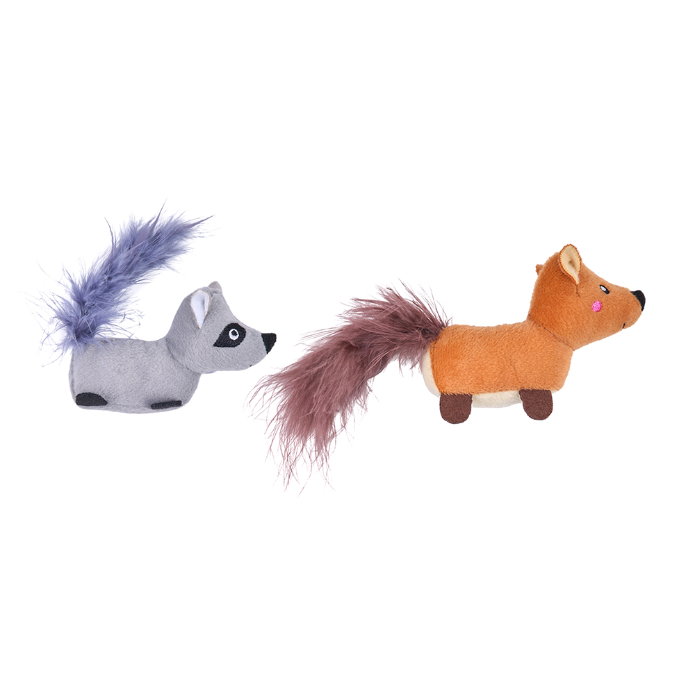 ZippyClaws 4-Pack Critters