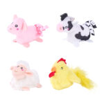 ZippyClaws Farm Friends 4-Pack