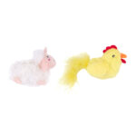 ZippyClaws Farm Friends 4-Pack