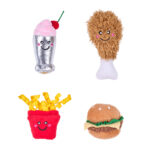 ZippyClaws Fast Food 4-Pack