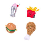 ZippyClaws Fast Food 4-Pack