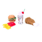 ZippyClaws Fast Food 4-Pack