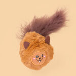 ZippyClaws Bushy Throw Squirrel