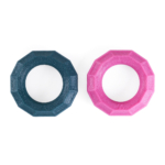 ZippyTuff Ring Small 2-Pack Emerald and Magenta