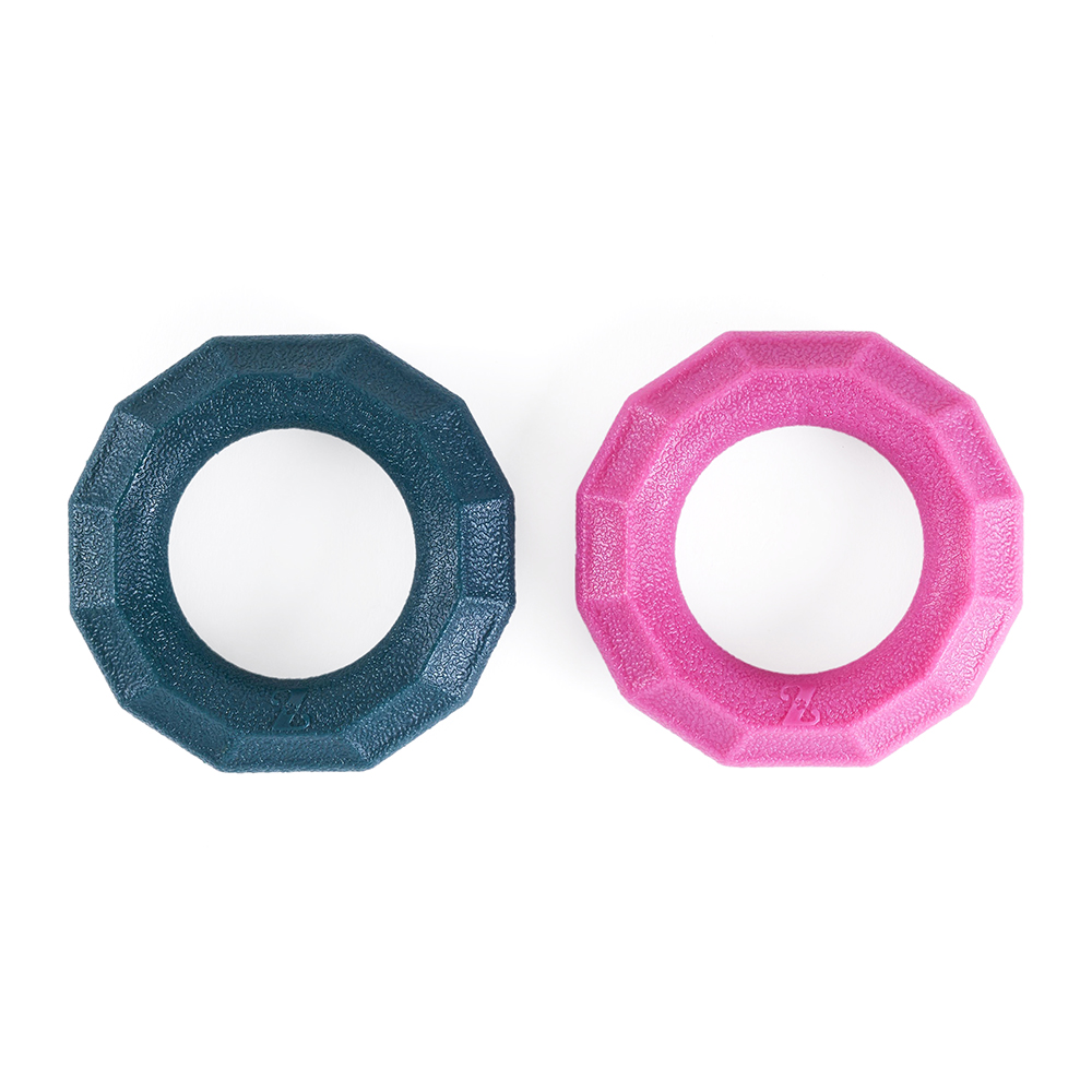 ZippyTuff Ring Small 2-Pack Emerald and Magenta
