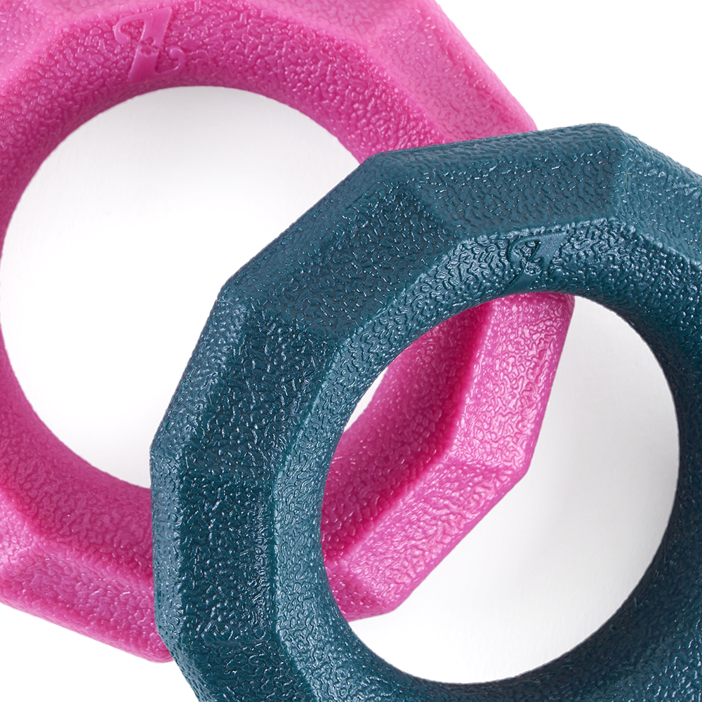 ZippyTuff Ring Small 2-Pack Emerald and Magenta