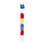 Zippy Caterpillar - Primary Deluxe with 7 Squeakers