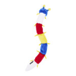 Zippy Caterpillar - Primary Deluxe with 7 Squeakers
