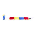 Zippy Caterpillar - Primary Deluxe with 7 Squeakers