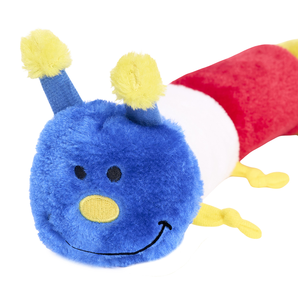 Zippy Caterpillar - Primary Deluxe with 7 Squeakers
