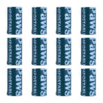 Cardboard packaging for ecoZippy Compostable Poop Bags - 12 Rolls