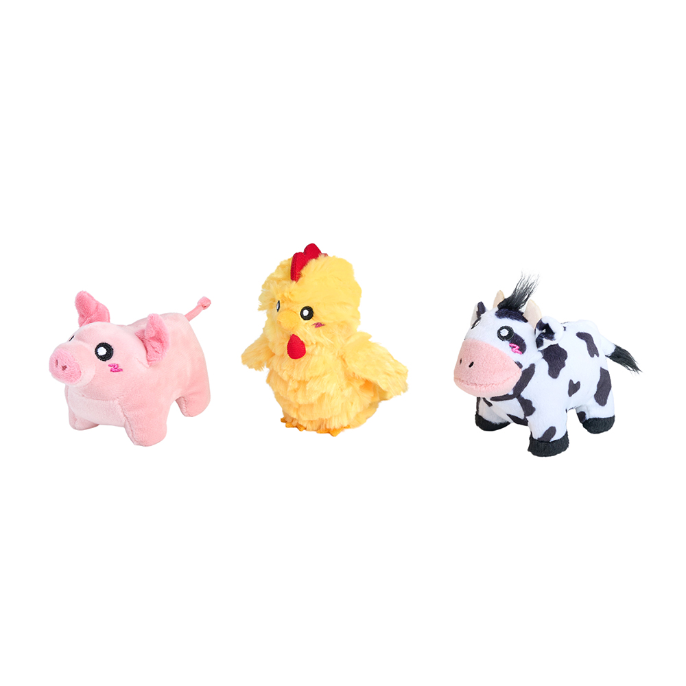 Miniz 3-Pack Farm Friends